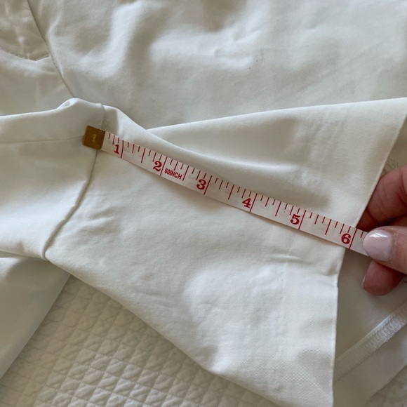 2 pair Ann Taylor Devin white shorts. - Picture 5 of 6